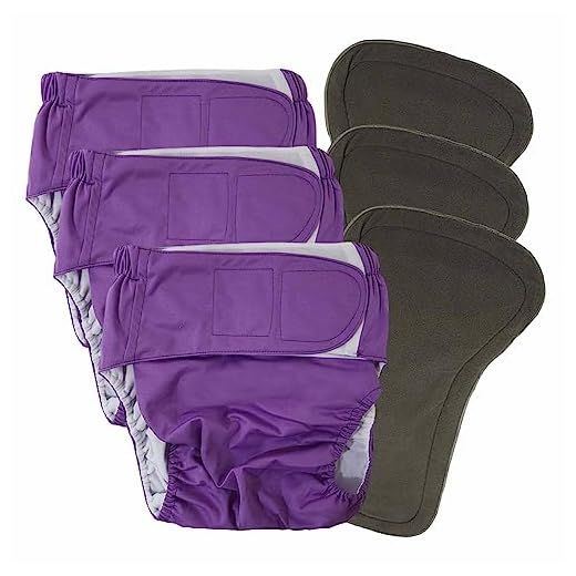 Pacote com 3 envoltórios de fraldas de TPU à prova d'água para adultos com 4 camadas de inserções de fraldas de pano de grandes dimensões, fraldas reutilizáveis para adultos, laváveis, roupas íntimas de fraldas de proteção contra incontinência para idosos acamados