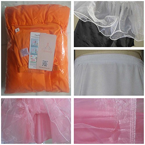 Image of Women's 50s Vintage Petticoat 26 inch Crinoline Rockabilly Tutu Skirt Slip S-3XL