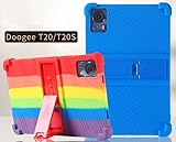 FKQLH Case for DOOGEE T20S/T20, Adjustable Soft Silicone Kids Friendly Protective Cover for DOOGEE T20S/T20 Tablet 10.4 Inch, Black - Image 4