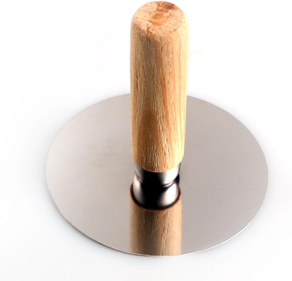 Hotteok Circle Shape Stainless Steel Spatula 1 PCS Stamp Tool