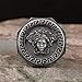 Medusa Head Signet Ring for Men - 925 Sterling Silver Greek Mythology Ring | Handmade Unique Design