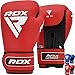 RDX Guantoni Boxe per Muay Thai Allenamento, Apex Maya Hide Pelle Combattimento Lacci Guanti da Sacco per Sparring, Kickboxing, Punzonatura, Sacchi Pugilato, Fighting Gloves