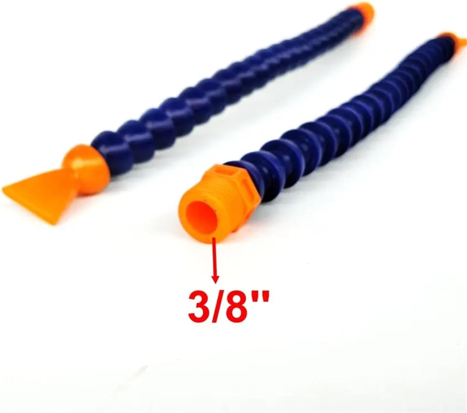 10pcs/lot G3/8 Cooling Tube with Round Nozzle/Flat Nozzle Water Cooling Pipe for Engraving Machine Tool(Round Nozzle)