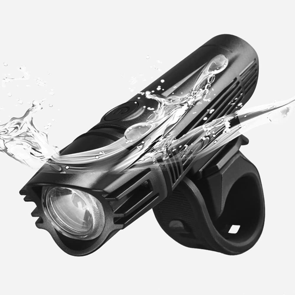 Fari per Bicicletta, Luce Potente, Torcia con Ricarica USB, fari per Bicicletta, Attrezzatura per Ciclismo all'aperto, luci per Ciclismo Notturno