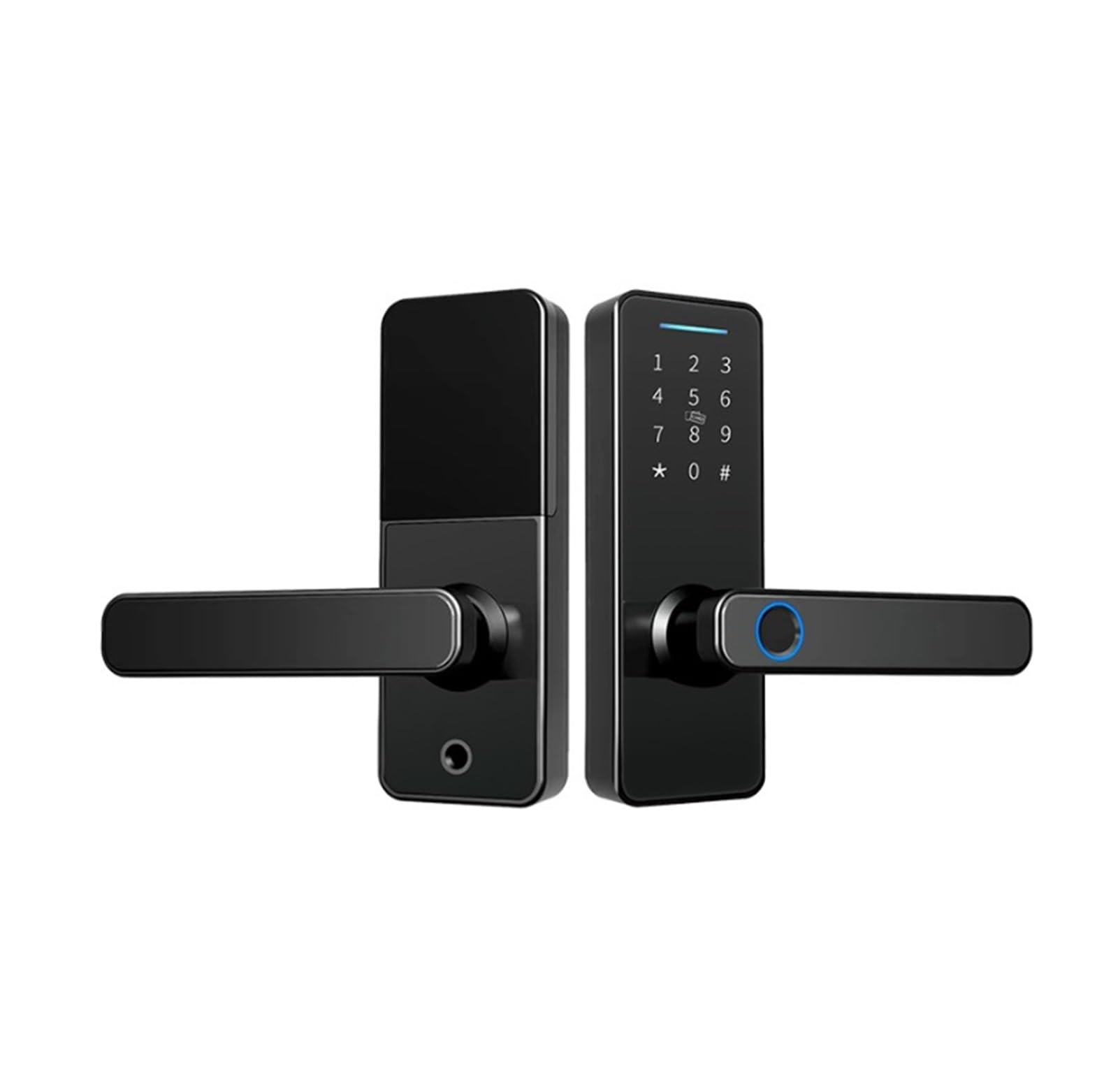 Arunasc Rot Door Locks Biometric Fingerprint Smart Lock Keyless Entry Door Locks For Front Door, For Office Apartment Garage Smart(Rot)