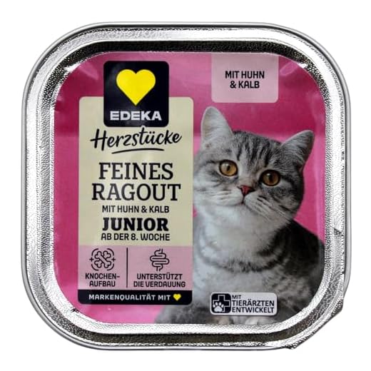 Edeka Katzenfutter Ragout Junior 16er Pack