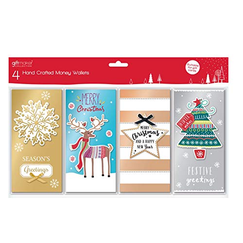 Portafogli denaro contemporaneo di Natale