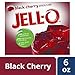Jell-O Black Cherry Gelatin Mix (6 oz Boxes, Pack of 6)