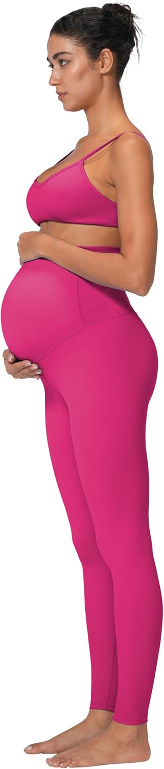 Sunzel Sunzfly Maternity Leggings for Women Over The Belly Buttery Soft Pregnancy Yoga Pants for Fall Winter Workout Lounge - Image 5