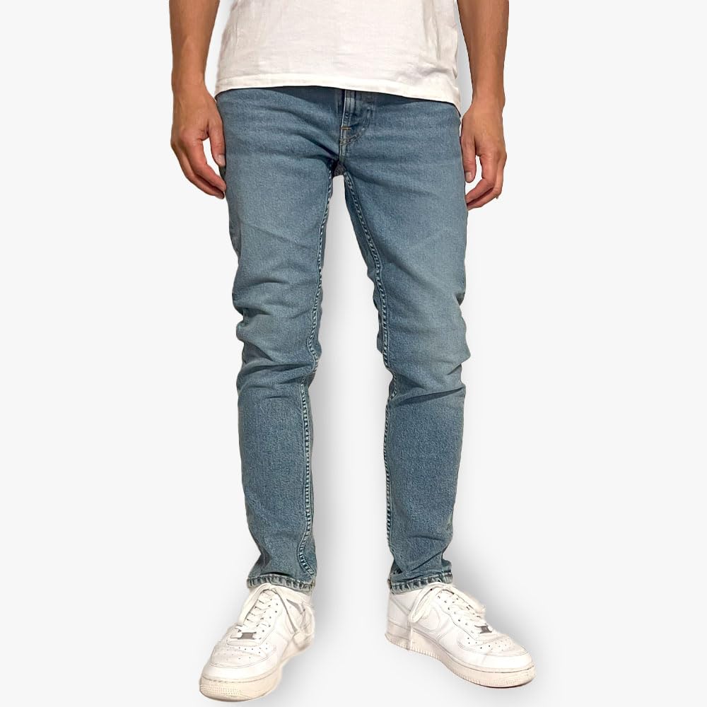 ヌーディジーンズ　LEAN DEAN ホワイトデニム Nudie Jeans ジーンズ Lean Dean Used Prime リーンディーン