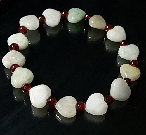 Betterdecor Feng Shui Handmade Heart-Shaped Bracelet for Love and Bliss (with a Gift Pouch)