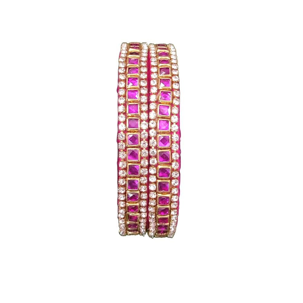 See full amazon price history chart for Nathans Global Silk thread PINK Kundan stone handmade 2 cut kada bangles set of 2 for Women and Girls (Pink, 2.2) Nathans Global Silk thread PINK Kundan stone handmade 2 cut kada bangles set of 2 for Women and Girls (Pink, 2.2) (B0D17ZB2GW) Amazon Price History, Amazon Price Tracker
