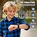 SWGOTA Smartwatch Kinder mit Telefon und GPS, 1.83" Kinderuhr Videoanrufe/Voice Chat/SOS/Schulmodus/SMS/Wec... IP68 Kinder Smartwatch mit Schrittzähler Schlafen, Geschenk für Mädchen Junge, Schwarz