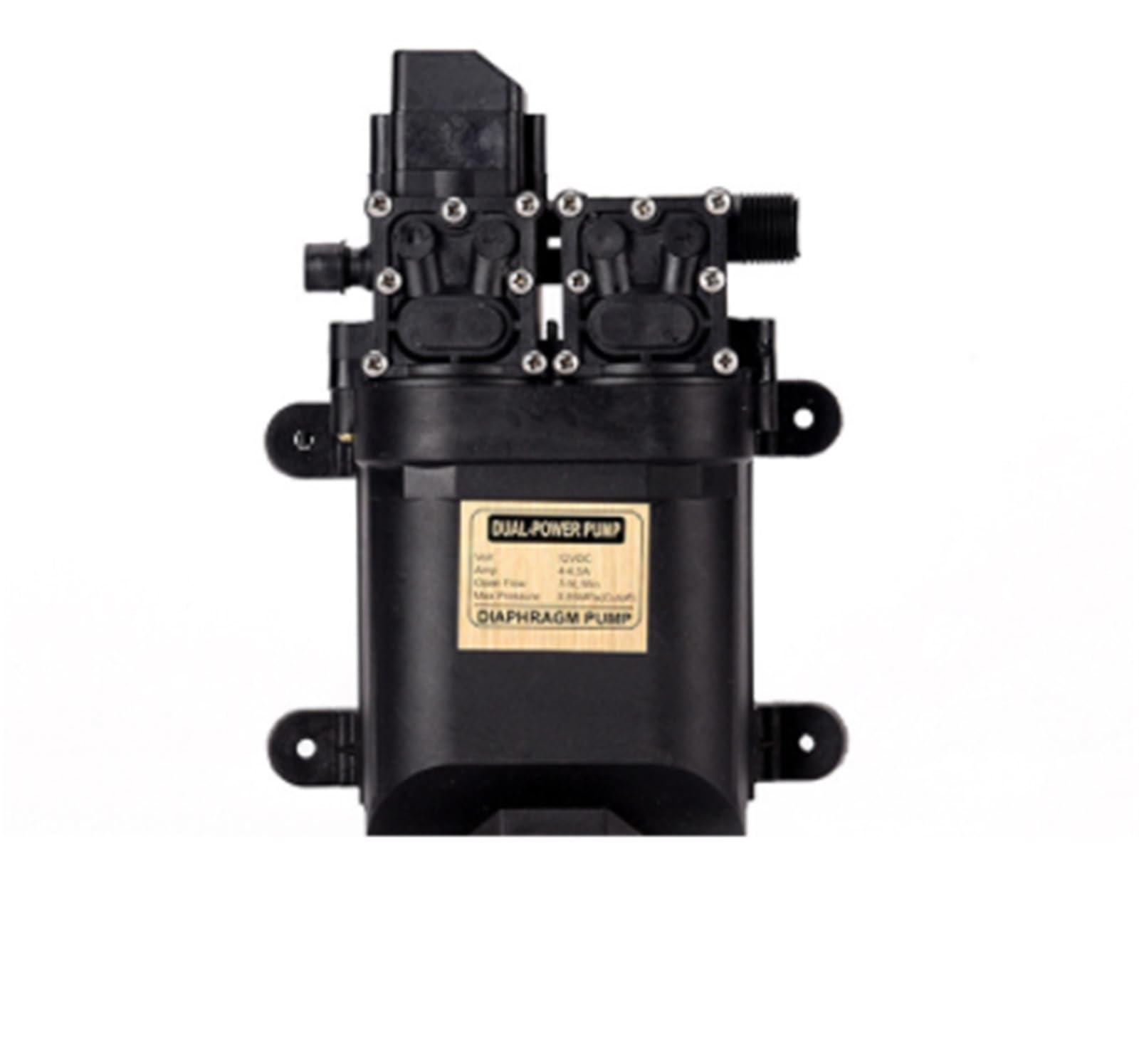 CUDTAPI DC 12V Pressurize Self-priming Diaphragm Water Pump 7-9L/Min For Garden Agriculture High Pressure With Automatic