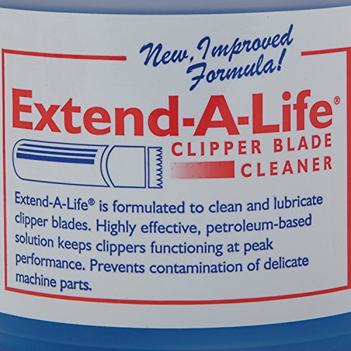 Top Performance Extend-A-Life Blade Rinses — Handy Cleaners For Dog-Grooming Clippers, 16Oz ,Black #TOP1