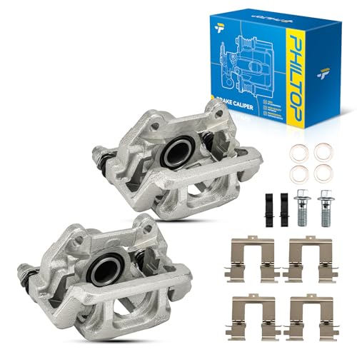 Image of PHILTOP Brake Caliper Rear Compatible with 2009-2015 Honda Pilot, 19-B3824, 19-B3825
