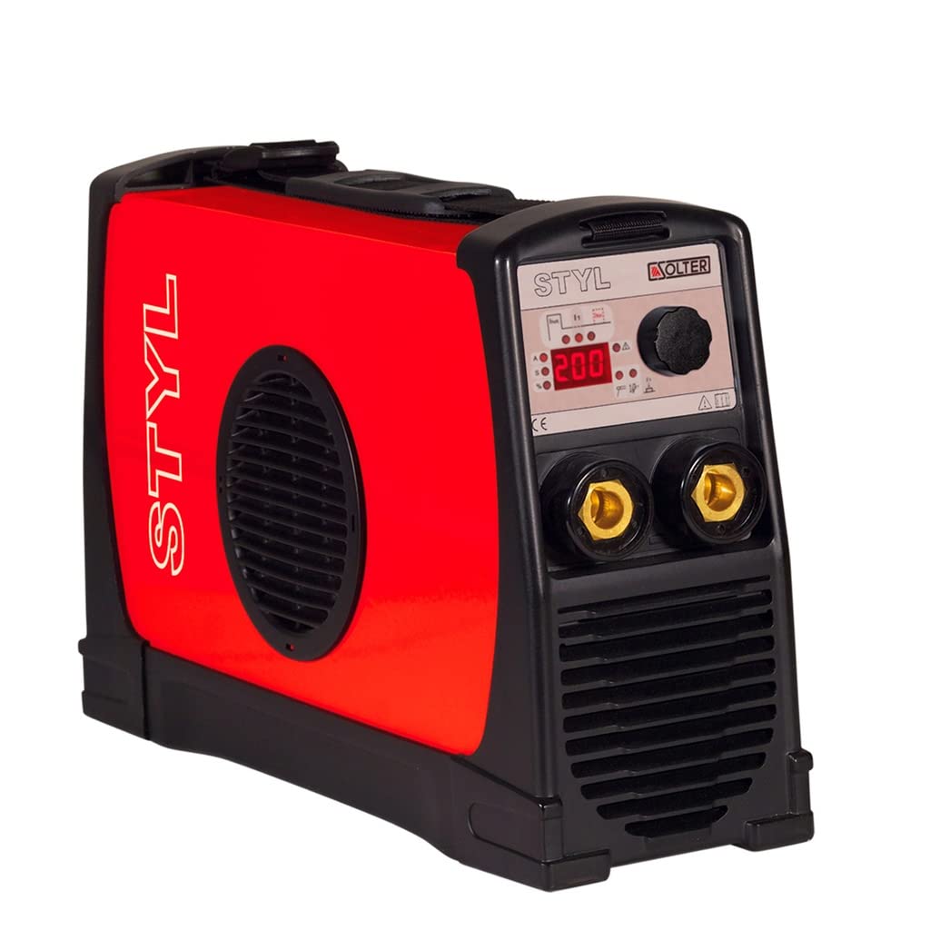Solter STYL 205 PRO Inverter Welder, 200A MMA/TIG Lift-Arc, Portable, Case Included, Anti-Stick and Hot-Start Functions