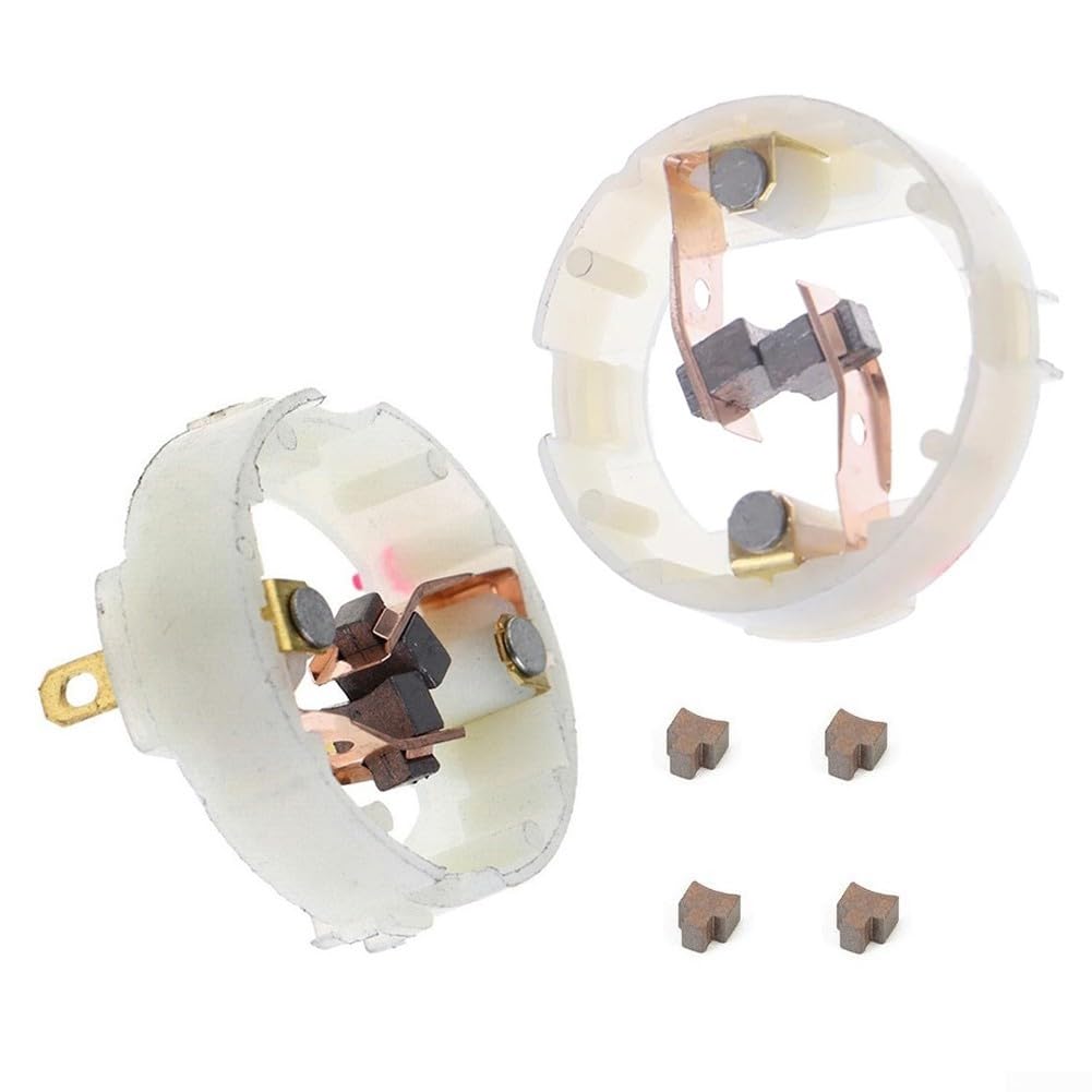Portaspazzole di carbone motore per trapani e driver compatibile con modelli DCD700 DCD710 GSR14.4-2-LI (confezione da 2) con spazzole di carbone