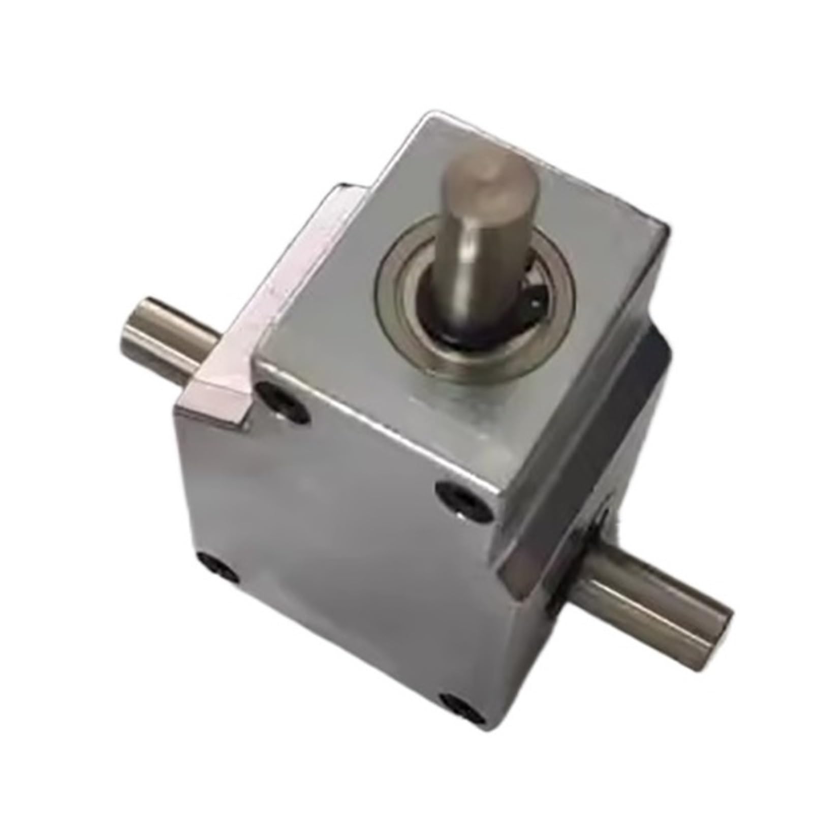 Przekładnia kątowa nawrotna ślimakowa przekładnia stożkowa 90 stopni Komutator Przełożenie 1:1 Średnica wału wyjściowego 8MM Moduł DIY(2 Output Shaft)