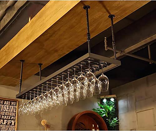 Présentoir à vin de bar suspendu pour optimiser les petits espaces - 5