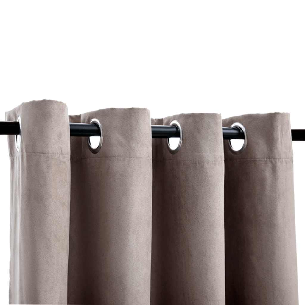 Cortinas opacas con ojales metálicos, 2 unidades, 140 x 245 cm, opacas, aislamiento térmico, cortinas de privacidad para salón, dormitorio, habitación infantil