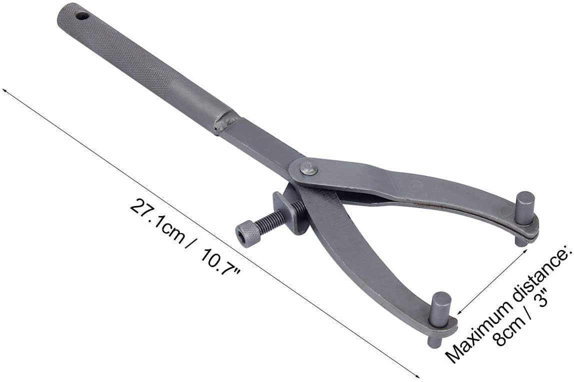 POEFT - Chiave regolabile per variatore e frizione, strumento GY6 50 cc per rimuovere il volano di moto, motorini, scooter