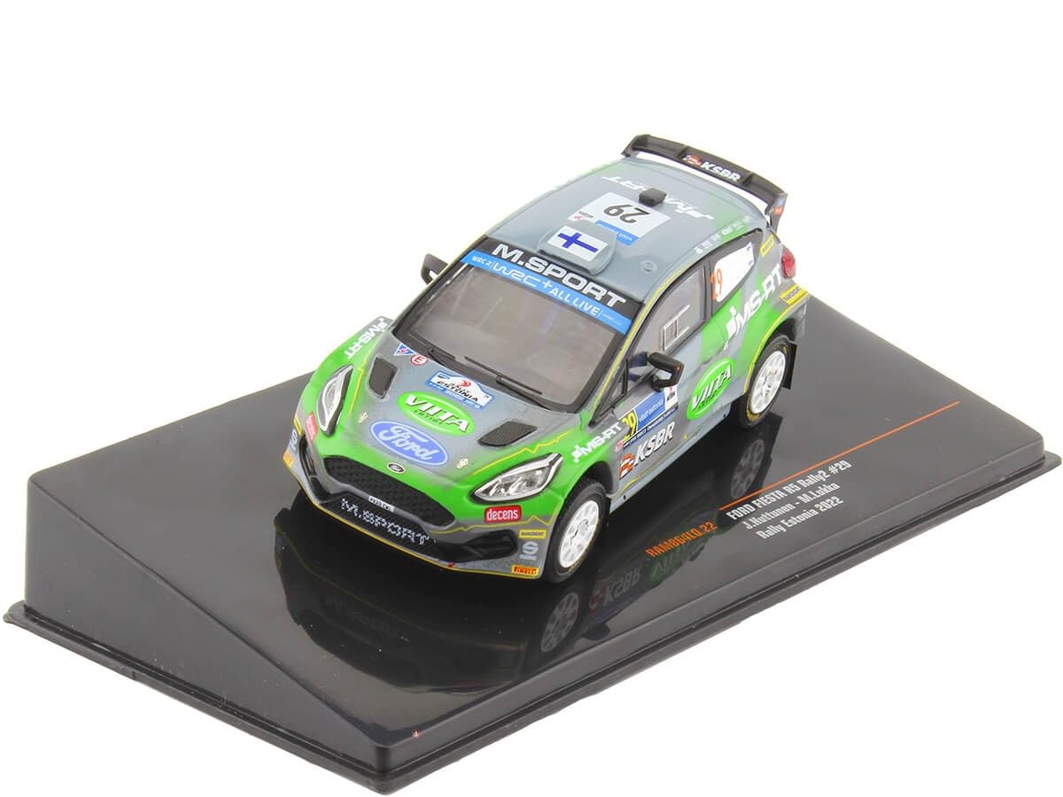 FORD FIESTA R5 RALLY2 N.29 RALLY EASTLAND 2022 HUTTUNEN/LUKKA 1:43