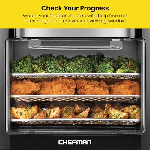Chefman RJ38-10-RDO-V2 Multifunctional Digital Air Fryer+ Rotisserie, Dehydrator, Convection Oven thumb #6