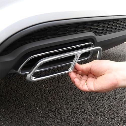 Garganta trasera para A6 C7 hecha de acero inoxidable resistente y elegante 5