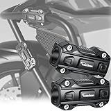 Kaedear(カエディア) バイク エンジンガード プロテクター カバー 転倒 傷防止 保護 プロテクション パイプ径 22〜25.4mm エンジンガードプロテクター KDR-BHT1 (2個入り)