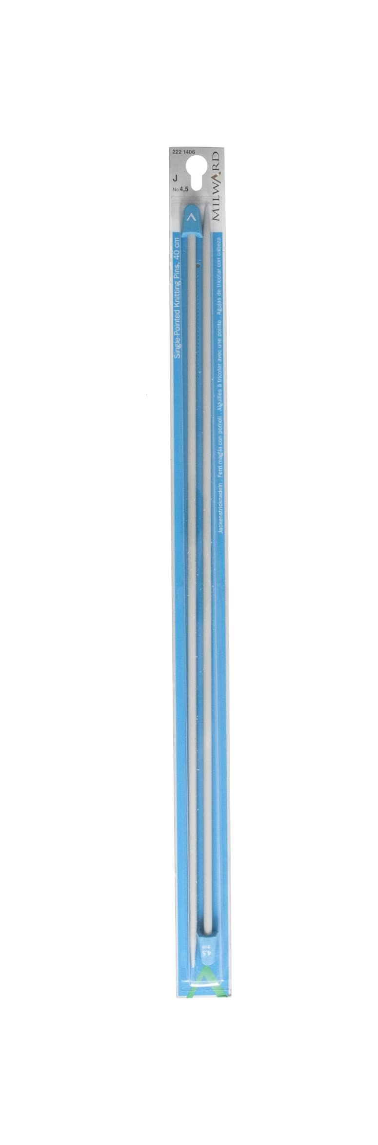 Single Point Knitting Needles, 40cm, 4.5mm