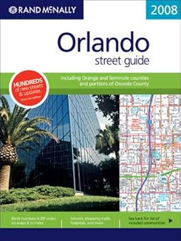 Spiral-bound Orlando Street Guide: Including Orange and Seminole Counties and Portions of Osceola County Book
