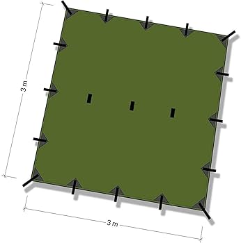 Amazon | DD Hammocks DD タープ 3×3 設営に便利な付属品4点