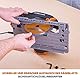 Evolution Handkreissäge R185CCSX Kreissäge Tauchsäge 1600W Inkl. Ø 185 mm HM-Sägeblatt Multi-Material-Schneiden Holz, Aluminium, Stahl, Kunststoff | Mit 3-teiliger 1020mm Mini-Schiene Führungsschiene