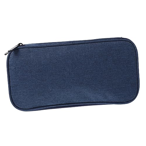 Rangement pour crochets et aiguilles zippé et léger avec compartiments