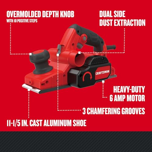 CRAFTSMAN 6-Amp Hand Planer