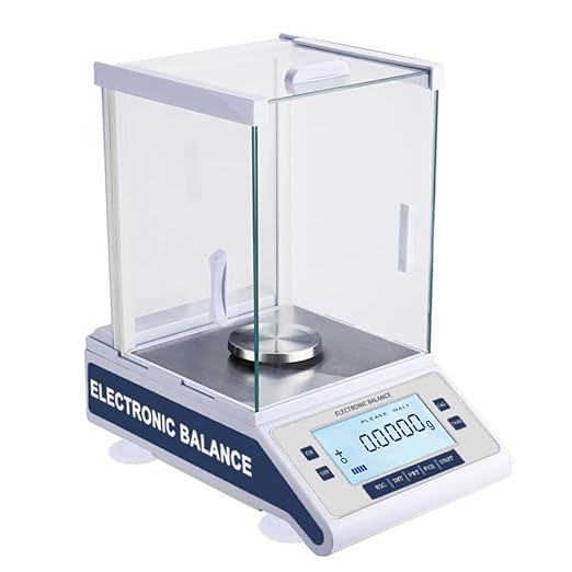 Fristaden Lab Analytical Balance | 210 g x 0.1 mg (0.0001 g) | Auto-Internal Calibration | USA Company