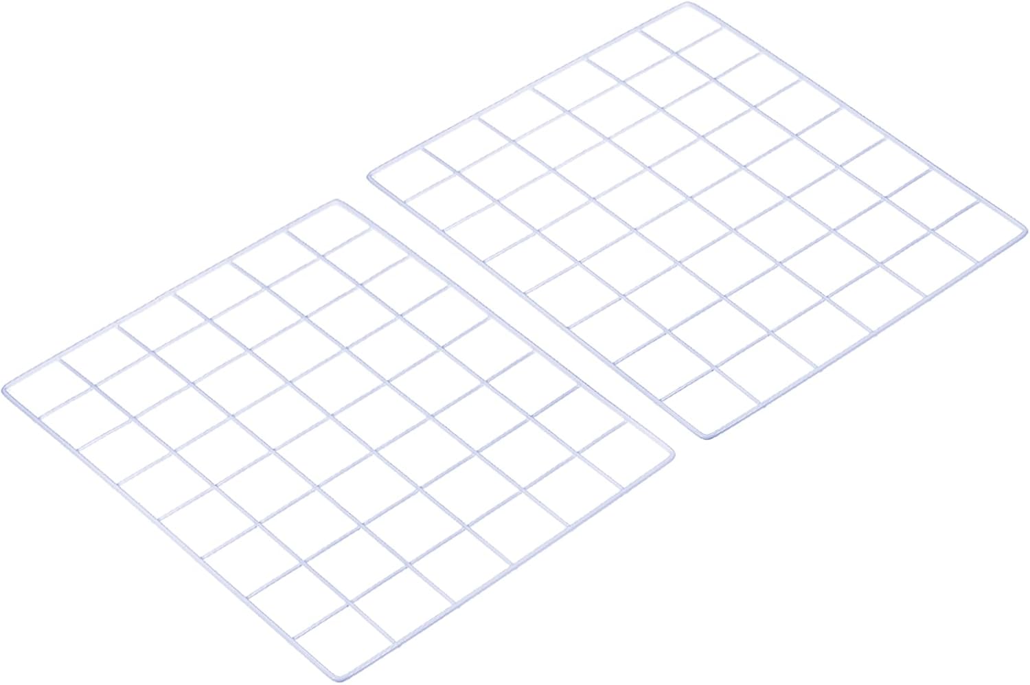 PATIKIL 16"x12" Wire Grid Panel, 2 Pack Wall Grid