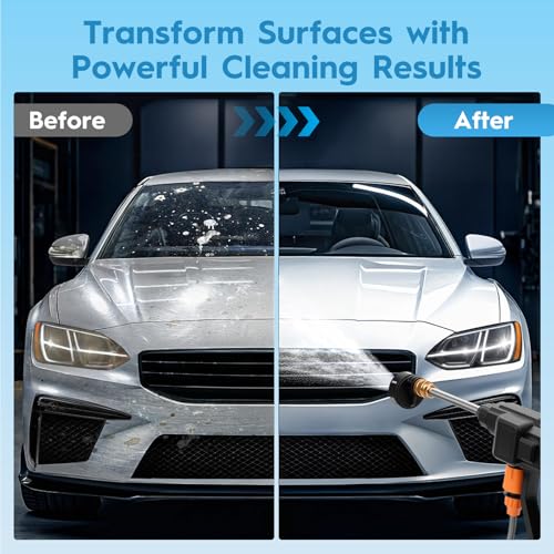 robustes ABS-Gehäuse für outdoor-Nutzung (118 Zeichen). - Detailansicht von Akku Hochdruckreiniger Test 2026 – Dealfox...