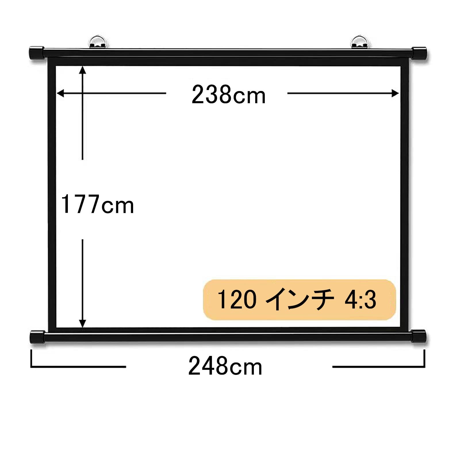 Amazon | WEYEZE プロジェクタースクリーン プロジェクター用 