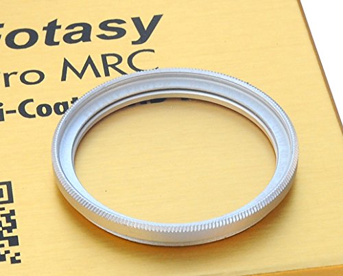 Image of Fotasy 43mm Silver Ultra Slim UV Protection Lens Filter, Nano Coatings MRC Multi Resistant Coating Oil Water Scratch, 16 Layers Multicoated 43mm UV Filter