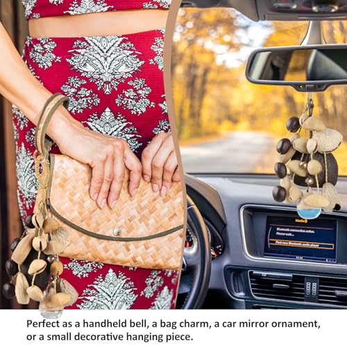 image for GOGHOST African Natural Cacho Seed Rattle with Aroma Pendant Hand Perc