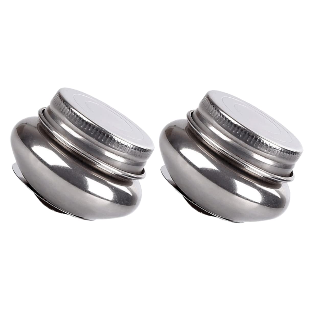 IWOWHERO 2pcs Oil Can with Lid Artists Turpentine Holder Collapsible Brush Bucket Paint Can with Spout