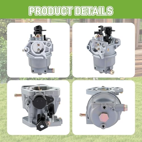 Image of 16100-Z5R-U71 8302861 Carburetor with Fuel Filter for Honda GX390 R1 U1 UT1 (BE89F B) 8302861 with Generator Fuel Tank Shut Off Valve