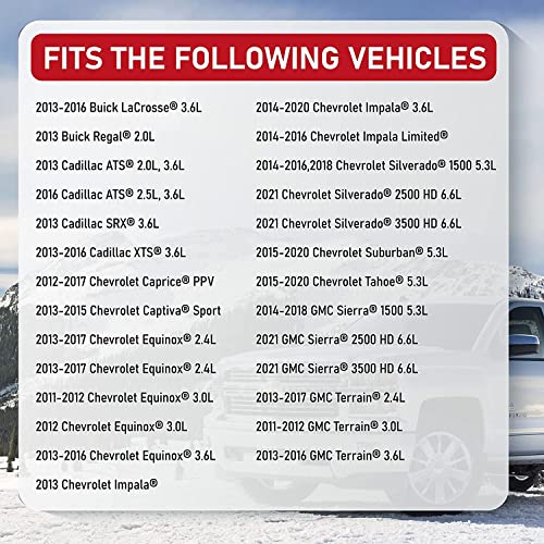 Replacement Flex Fuel Sensor, Compatible with Buick, Chevy, Cadillac, GMC - 2012-2021 - Replaces 13577429, 13507129 Lacrosse, ATS, SRX, Caprice, Equinox, Impala, Silverado 1500, Tahoe, Sierra 2500HD - Image 6