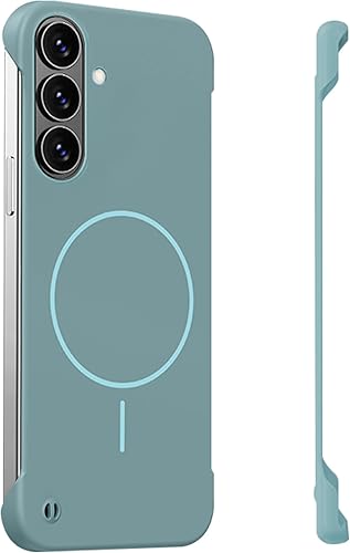 Croazhi Frameless Case for Samsung Galaxy S26 Plus Case 5G, Magnetic [Borderless