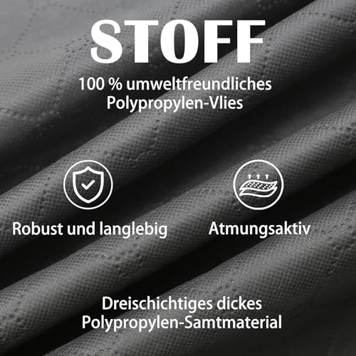 Flow Fire 4 Stück 90L Unterbett Aufbewahrungsbox, Deckel Unterbettkommode Faltbare, Unterbett Aufbewahrung für Bettdecken Kleidung
