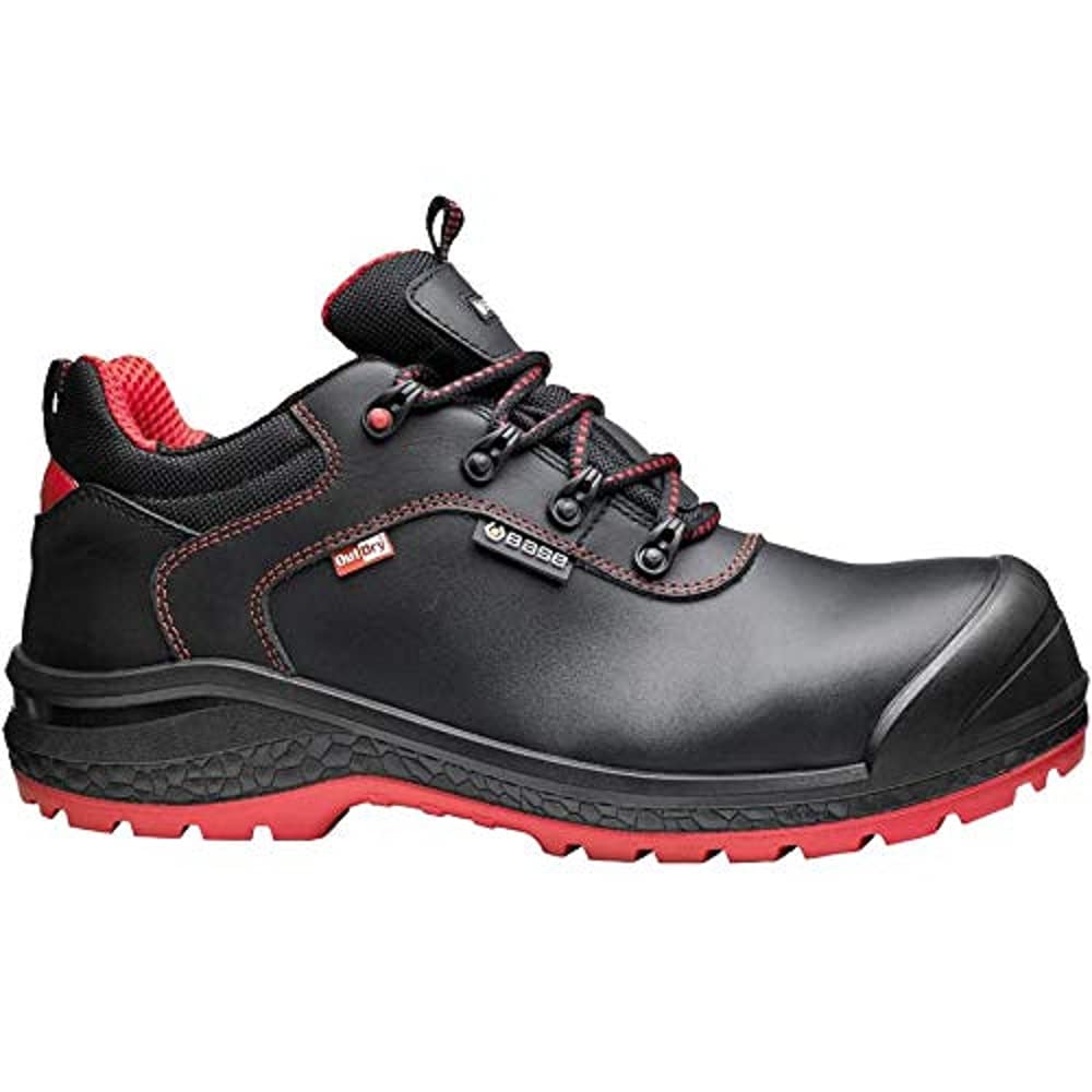 BASE Protection 1 buty ochronne czarne czerwone 42