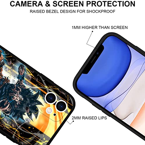 Image of iPhone 13 Pro Max Case,Designed for iPhone 13 Pro Max Case Cool Anime Phone Case Shockproof Protective iPhone 13 Pro Max Case for Men Women Boys Girls
