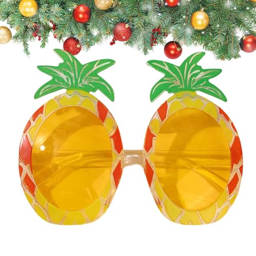 Gafas de sol hawaianas - Gafas de sol retro con estilo | Divertidas gafas de sol de piña para niños y adultos Verano Piscina Viaje y Accesorios para fotos, Estilo B., ver descripción